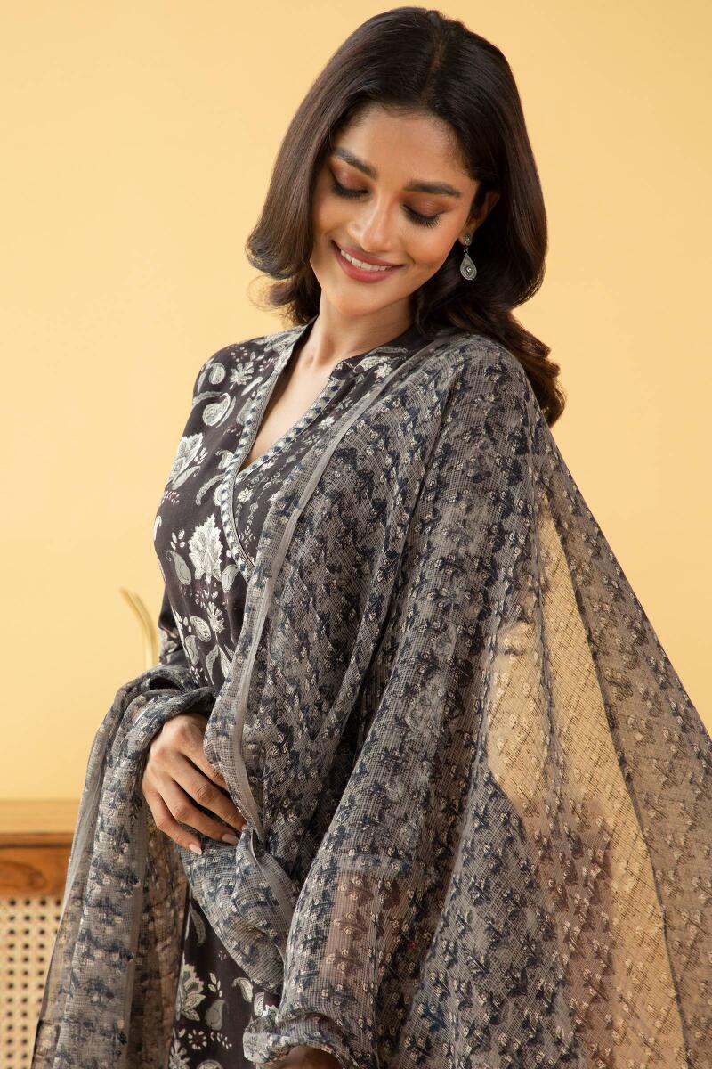 Bagru Block Printed Kota Dupatta