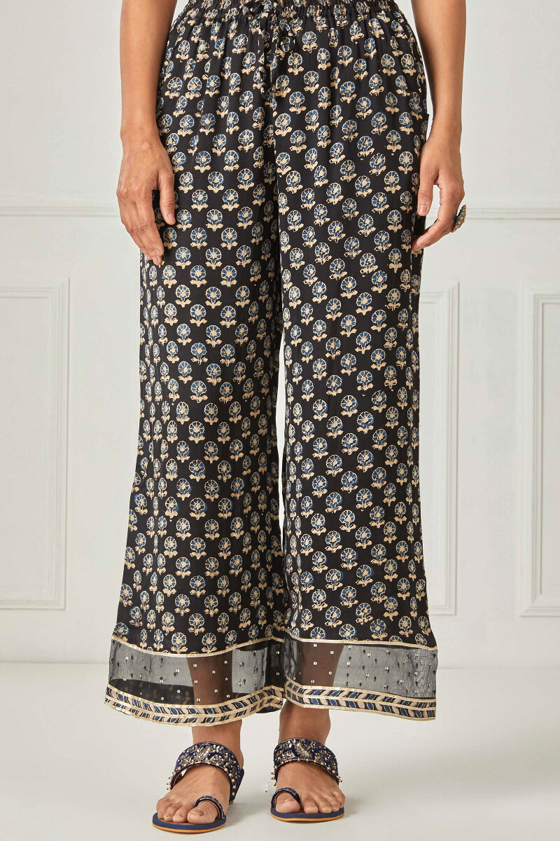 Ajrak Block Printed Modal Farsi
