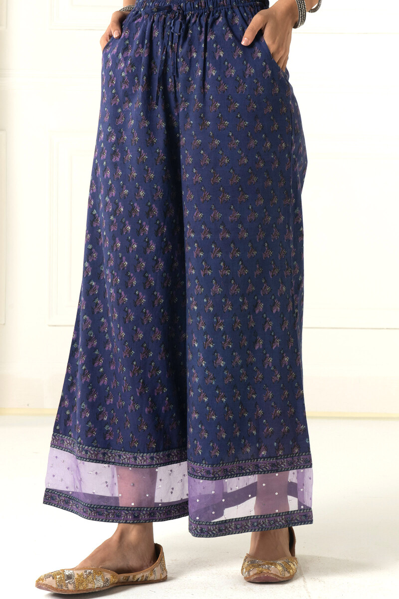 Akola Block Printed Cotton Palazzo