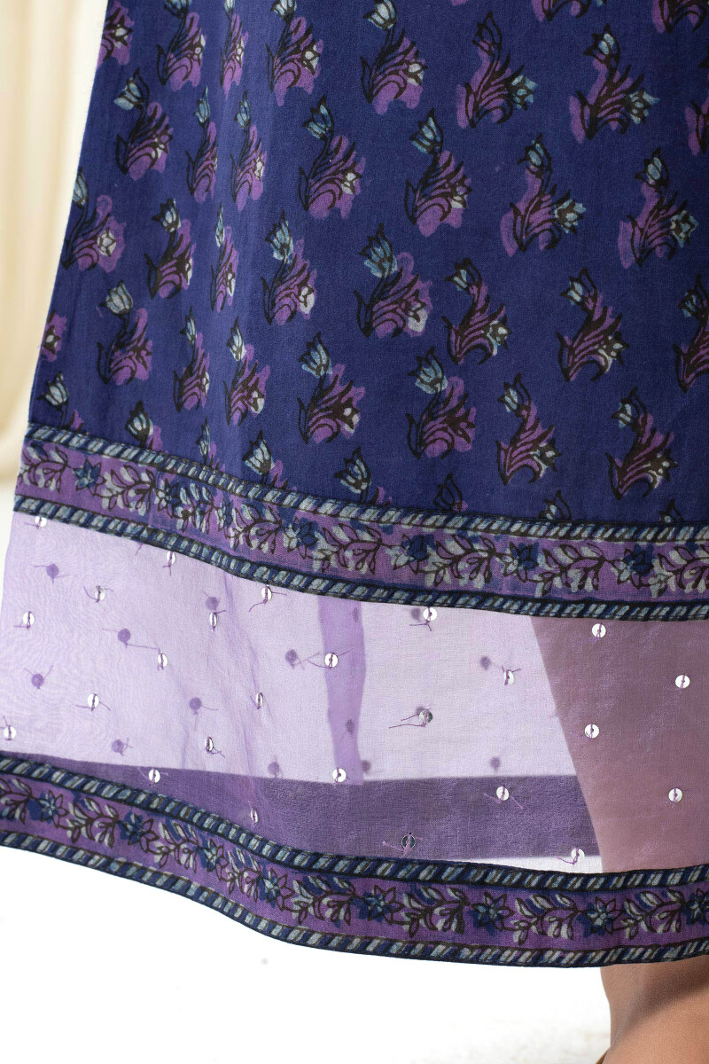 Akola Block Printed Cotton Palazzo