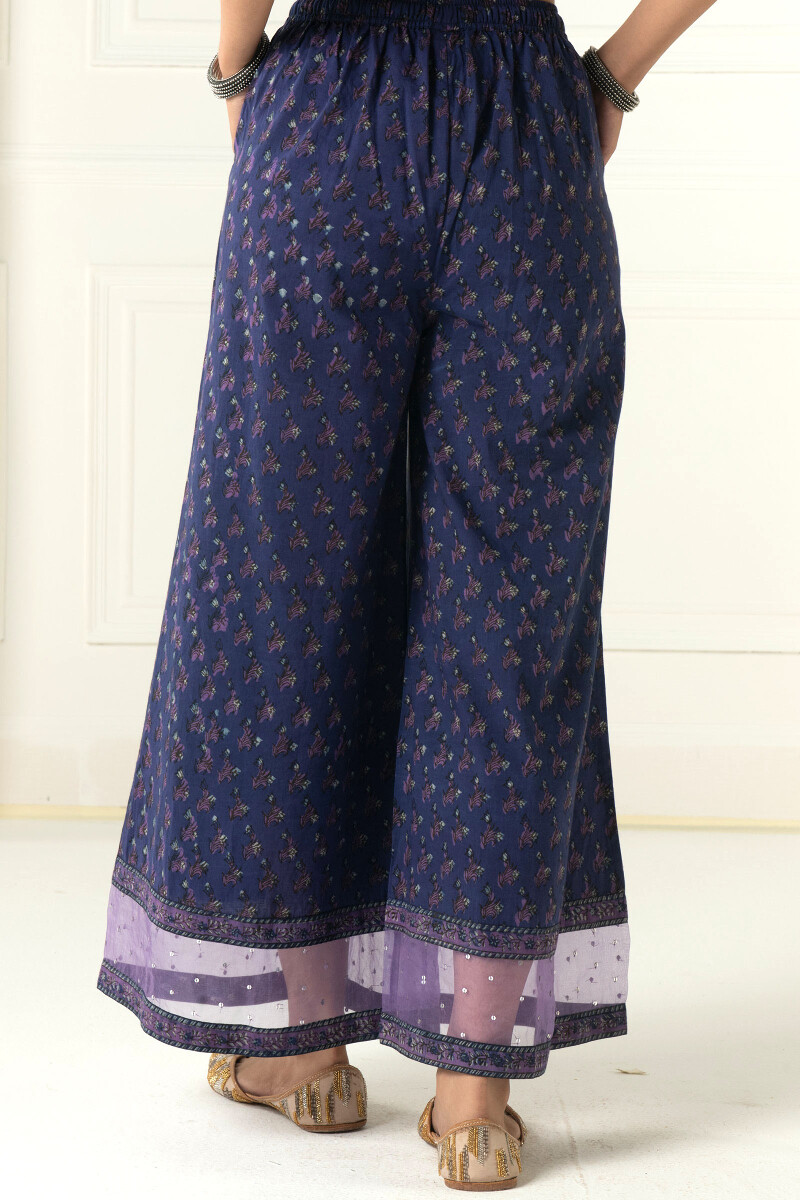 Akola Block Printed Cotton Palazzo