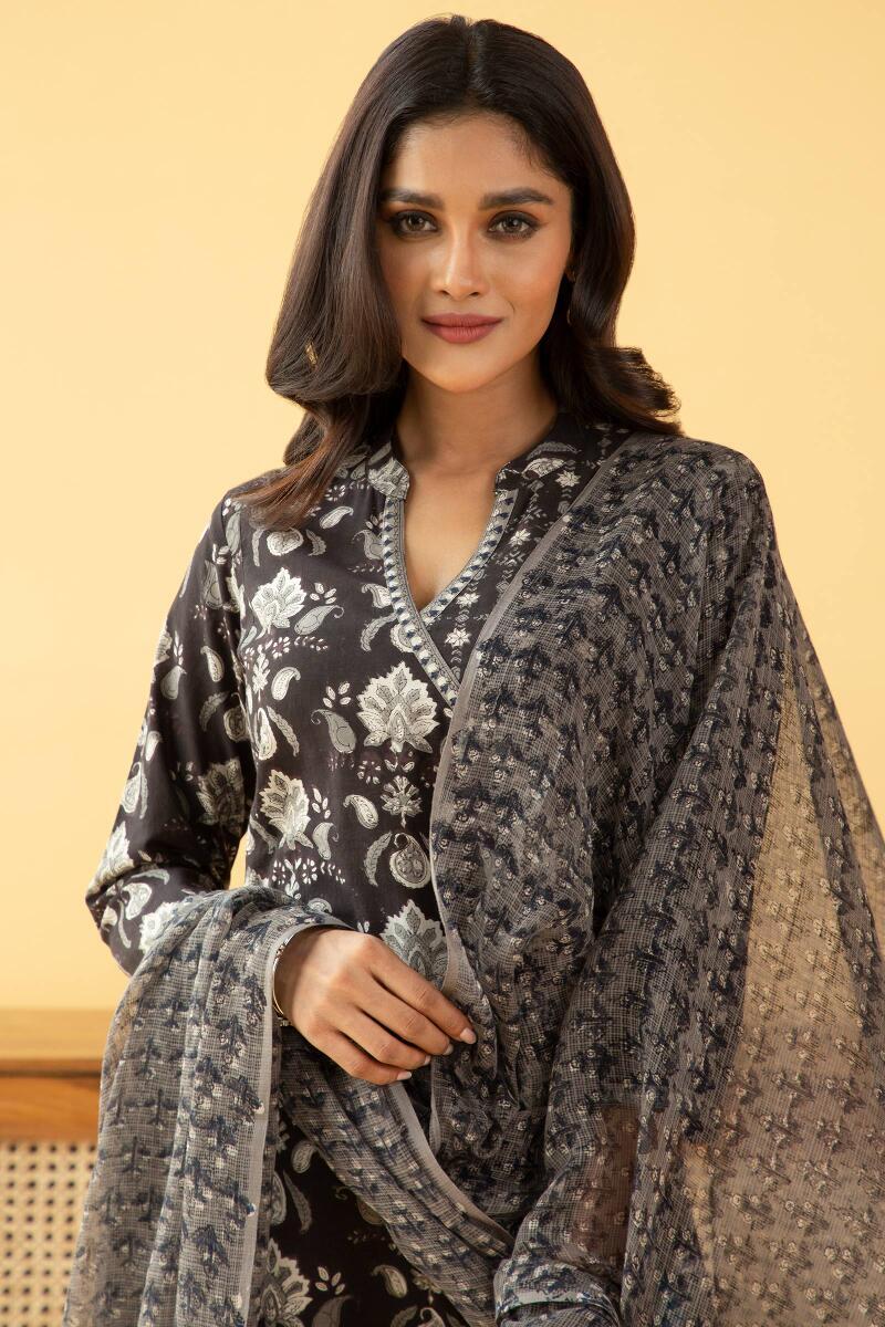 Bagru Block Printed Kota Dupatta