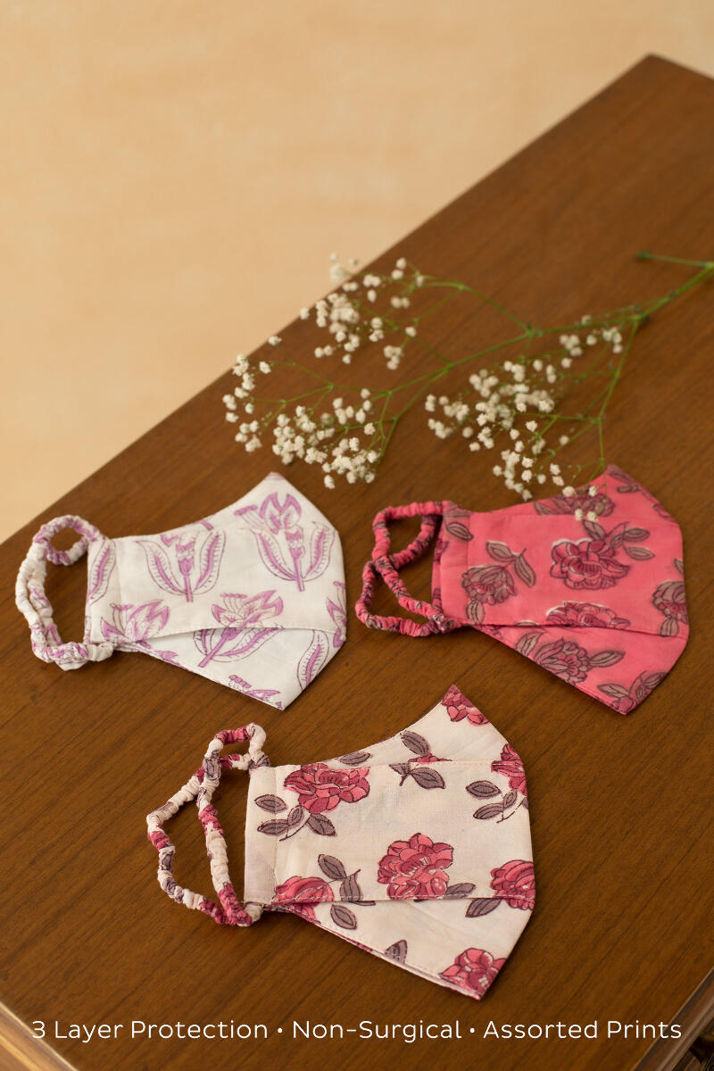 3 layer Protection • Non-Surgical • Assorted Prints