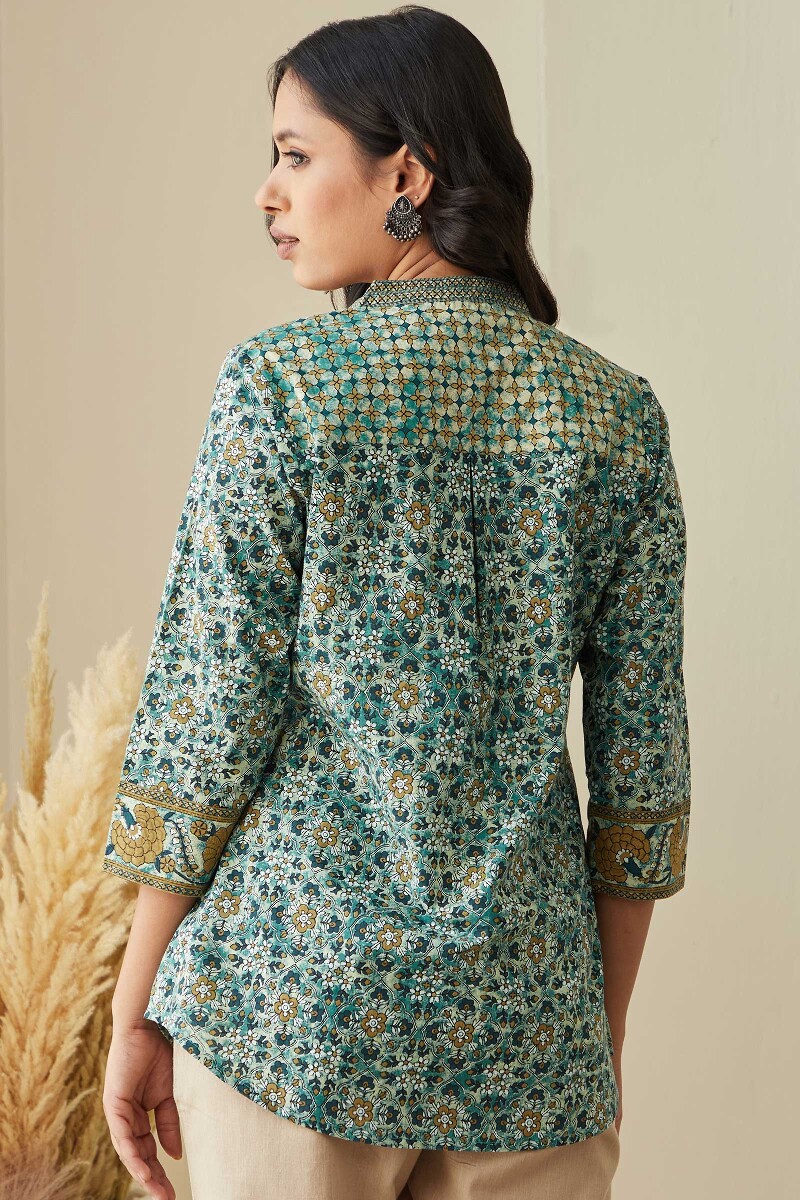 Bagru Hand Printed Cotton Top