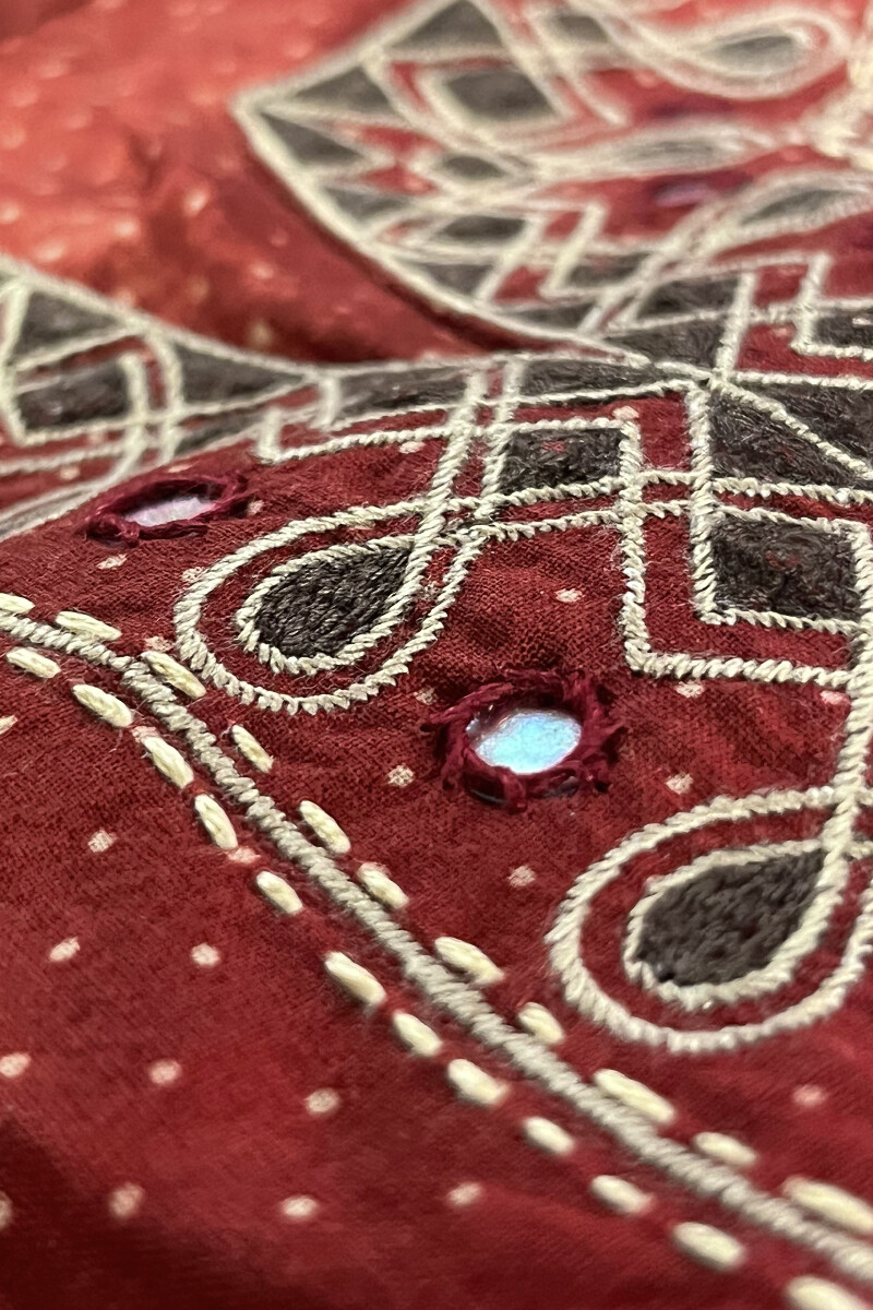 Ajrak Hand Block Printed Straight Cotton Kurta