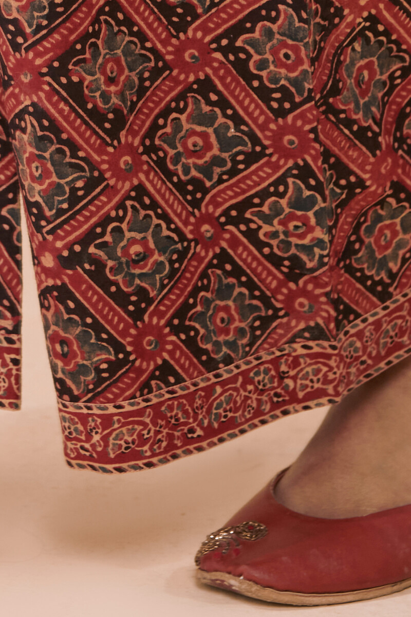 Ajrak Block Printed Cotton Farsi