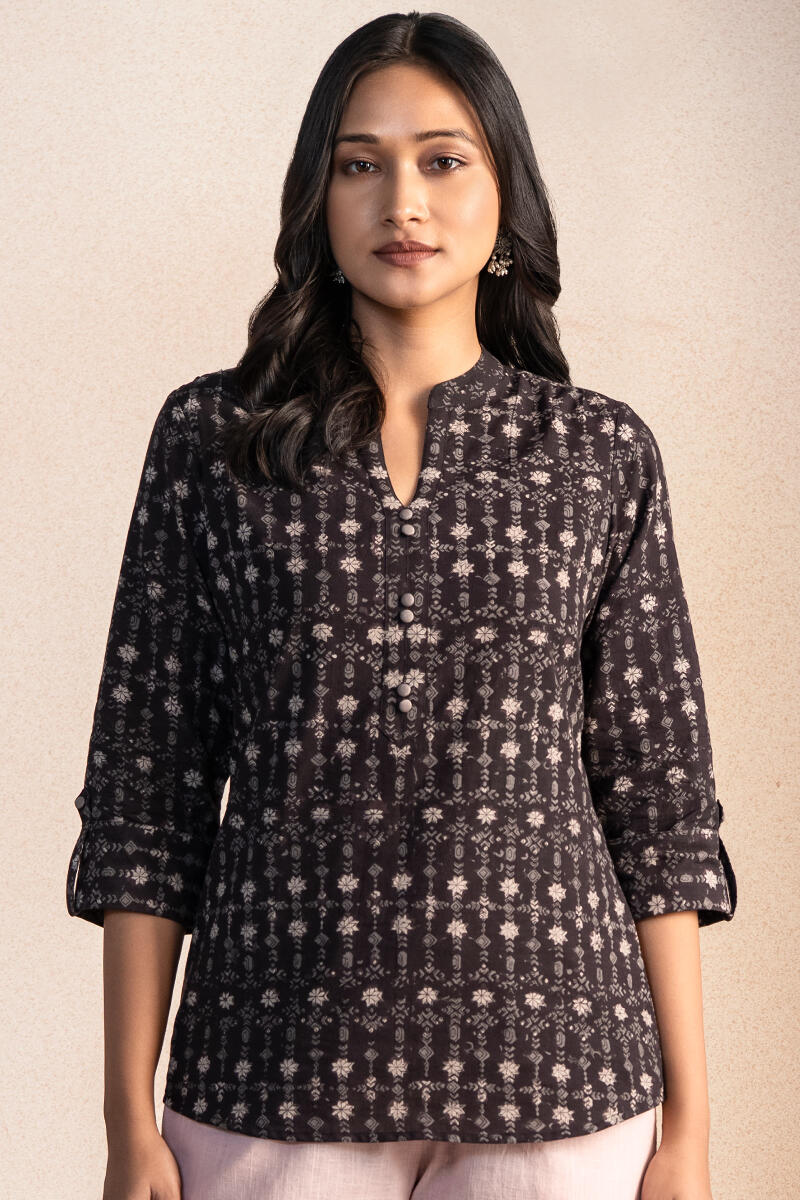 Bagru Block Printed Cotton Top