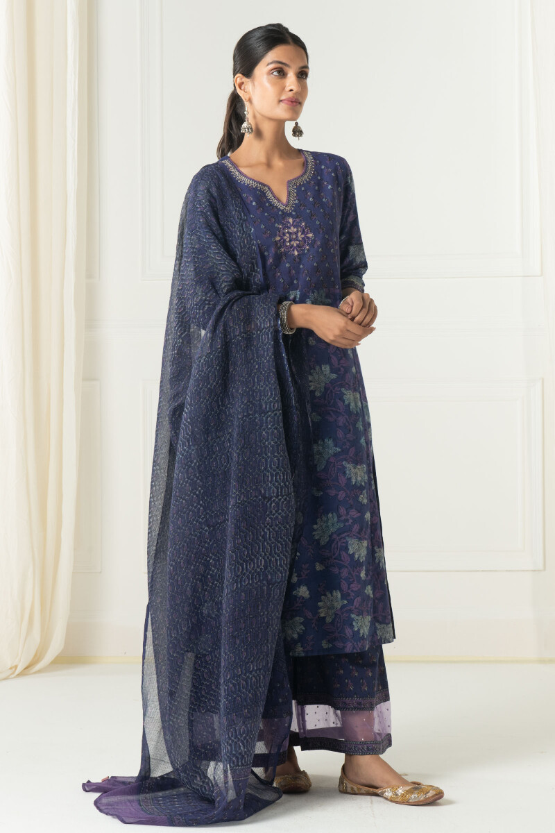 Akola Block Printed Cotton Palazzo