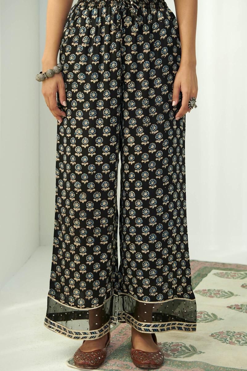 Ajrak Hand Block Printed Modal Farsi