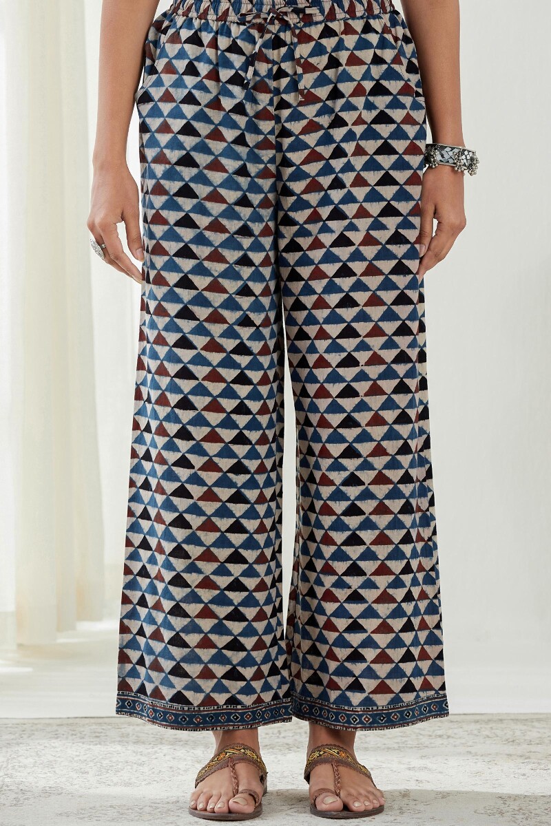 Ajrak Hand Block Printed Cotton Farsi