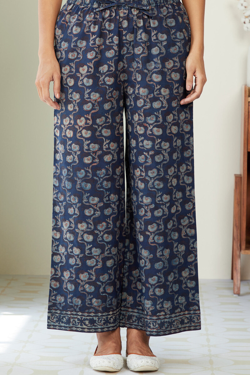 Akola Hand Block-Printed Cotton Farsi