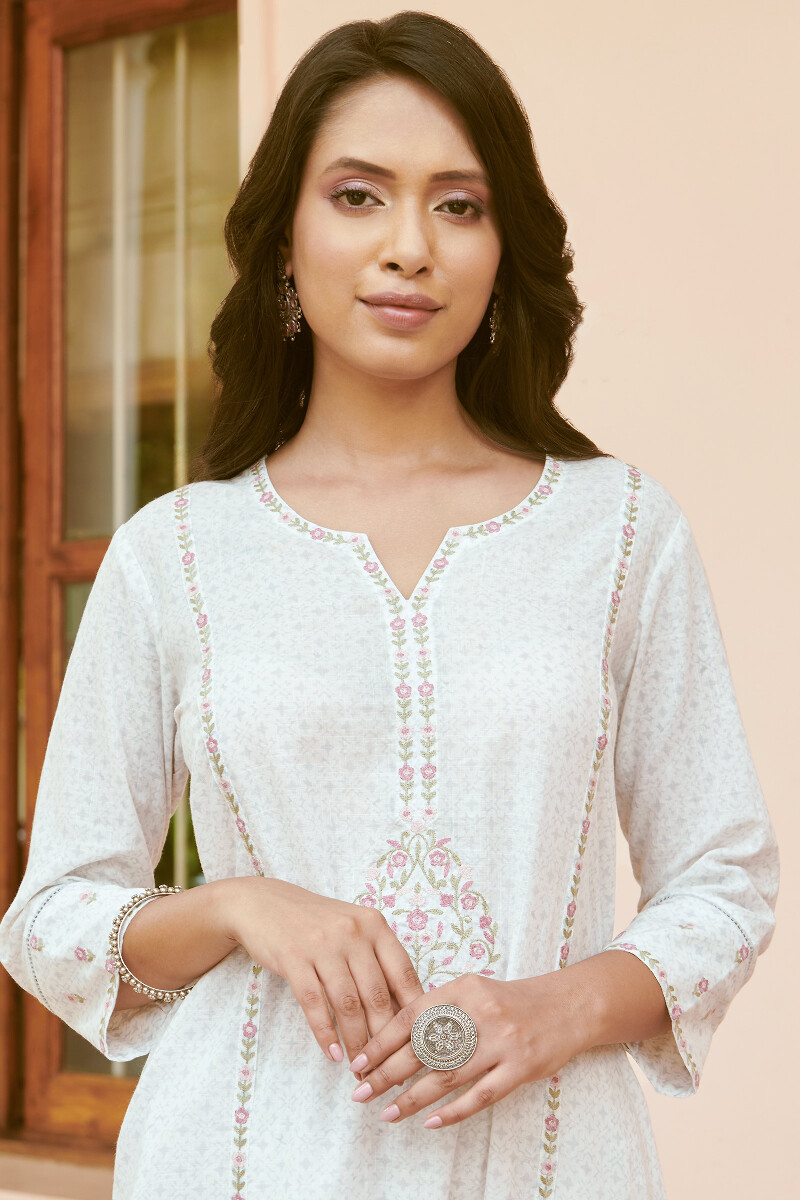 Aamara slub cotton kurtis 2025