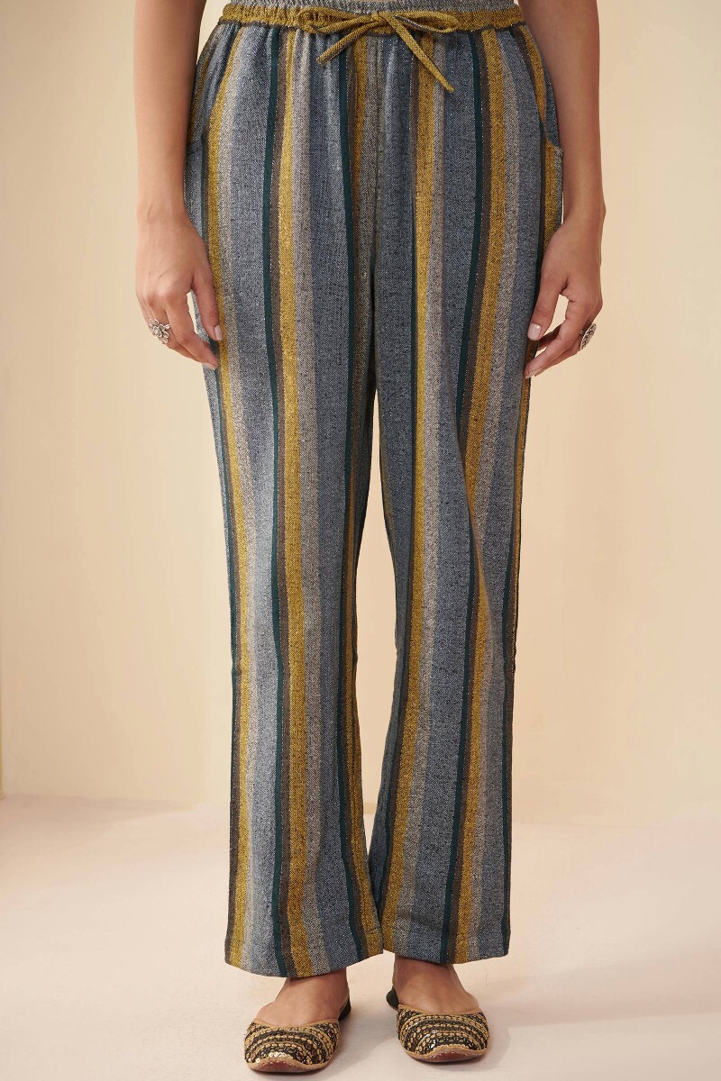 Indigo Handcrafted Cotton Pants