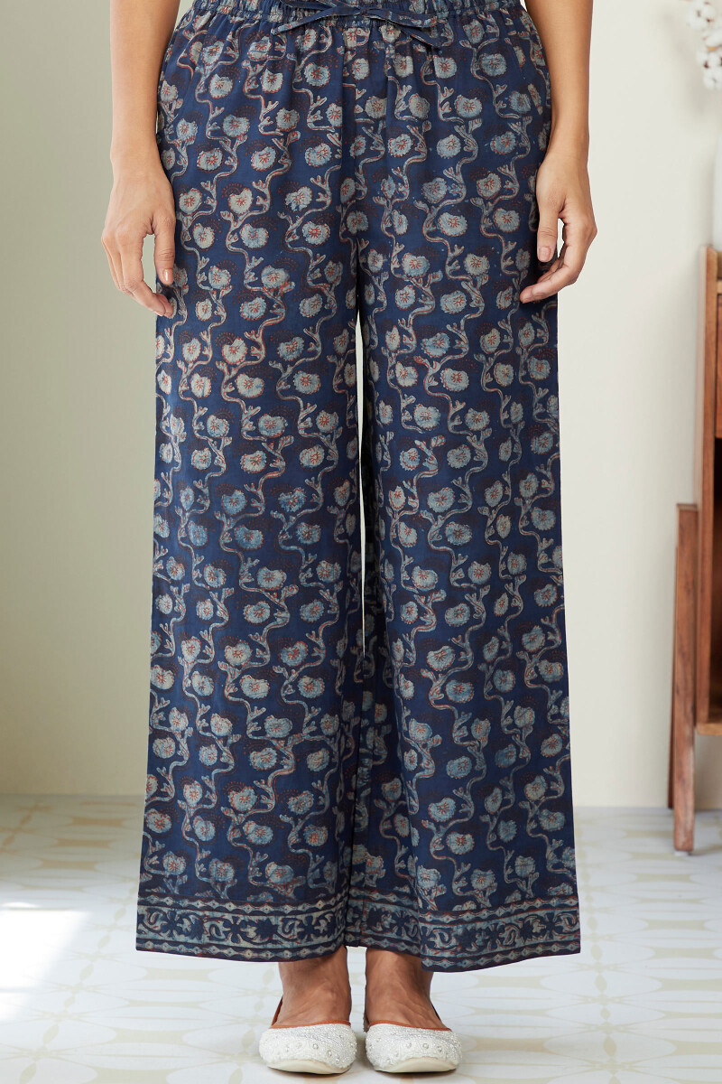 Akola Hand Block-Printed Cotton Farsi