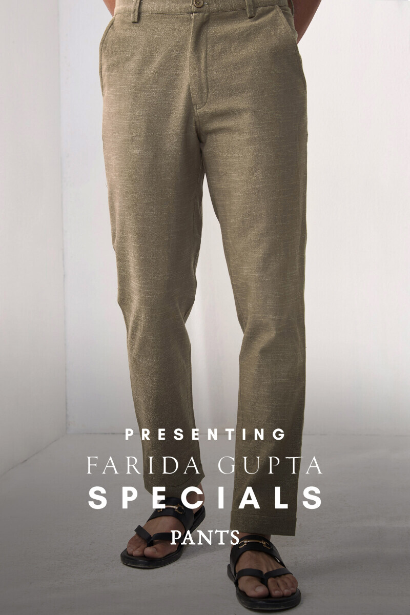 Handcrafted Cotton linen Pant