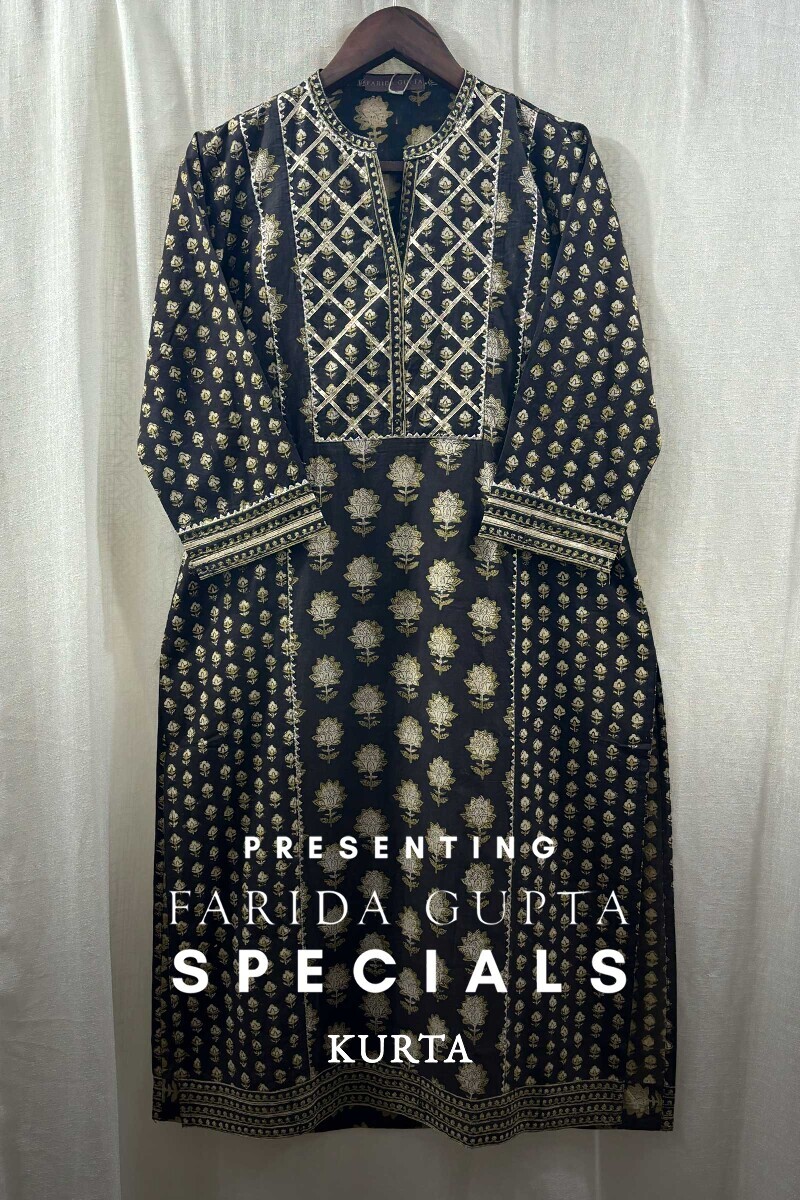 Bagru Hand Block-Printed Cotton Top