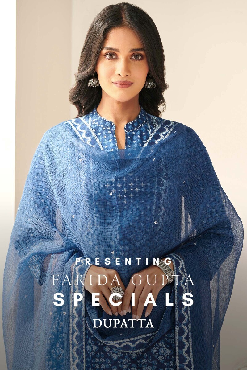 Indigo Handcrafted Kota Dupattas