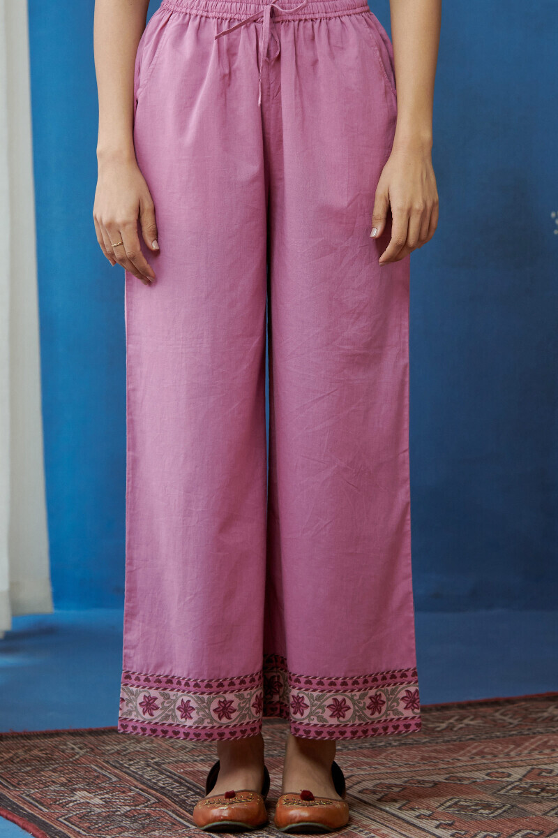 Pink Handcrafted Cotton Farsi