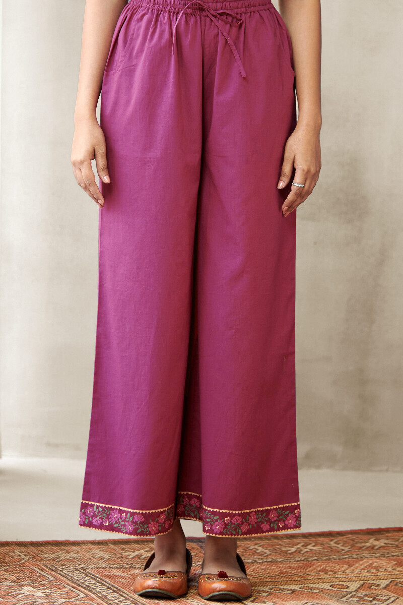 Pink Handcrafted Cotton Farsi