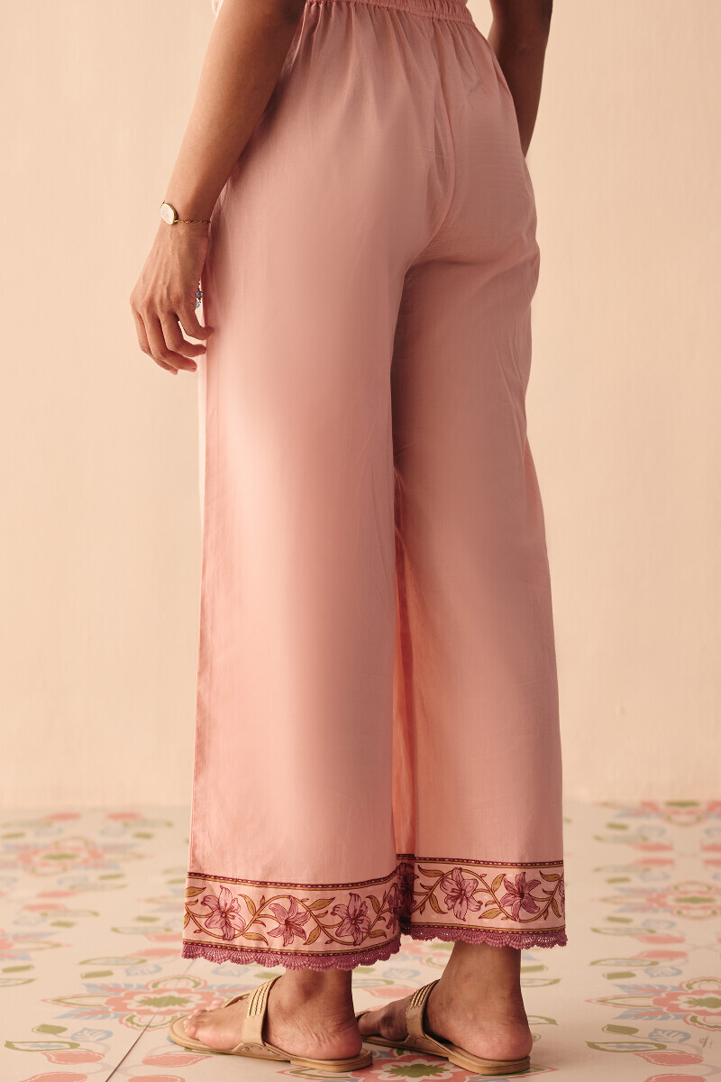 Pink Handcrafted Cotton Farsi