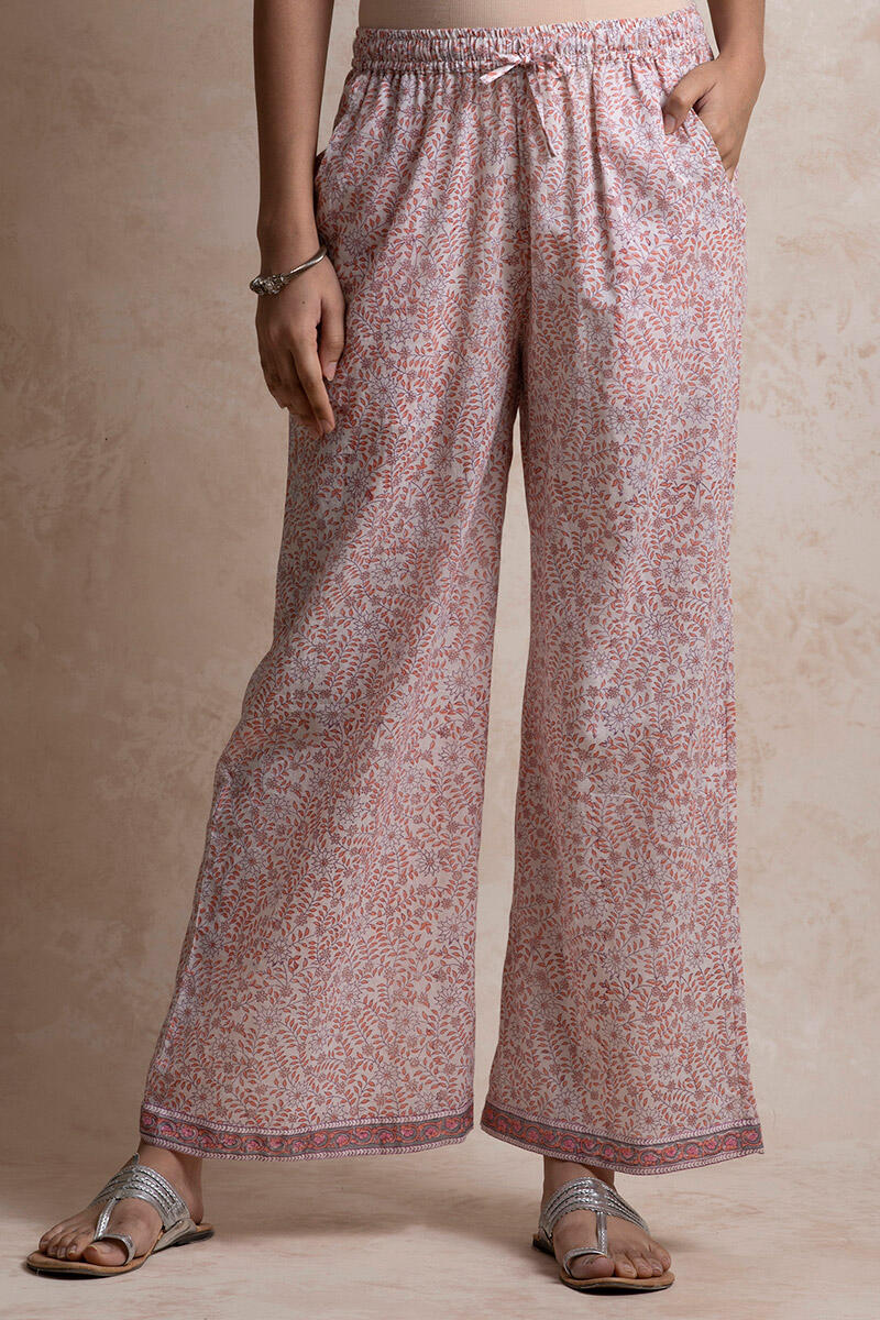 Sanganeri Block Printed Cotton Farsi Pants