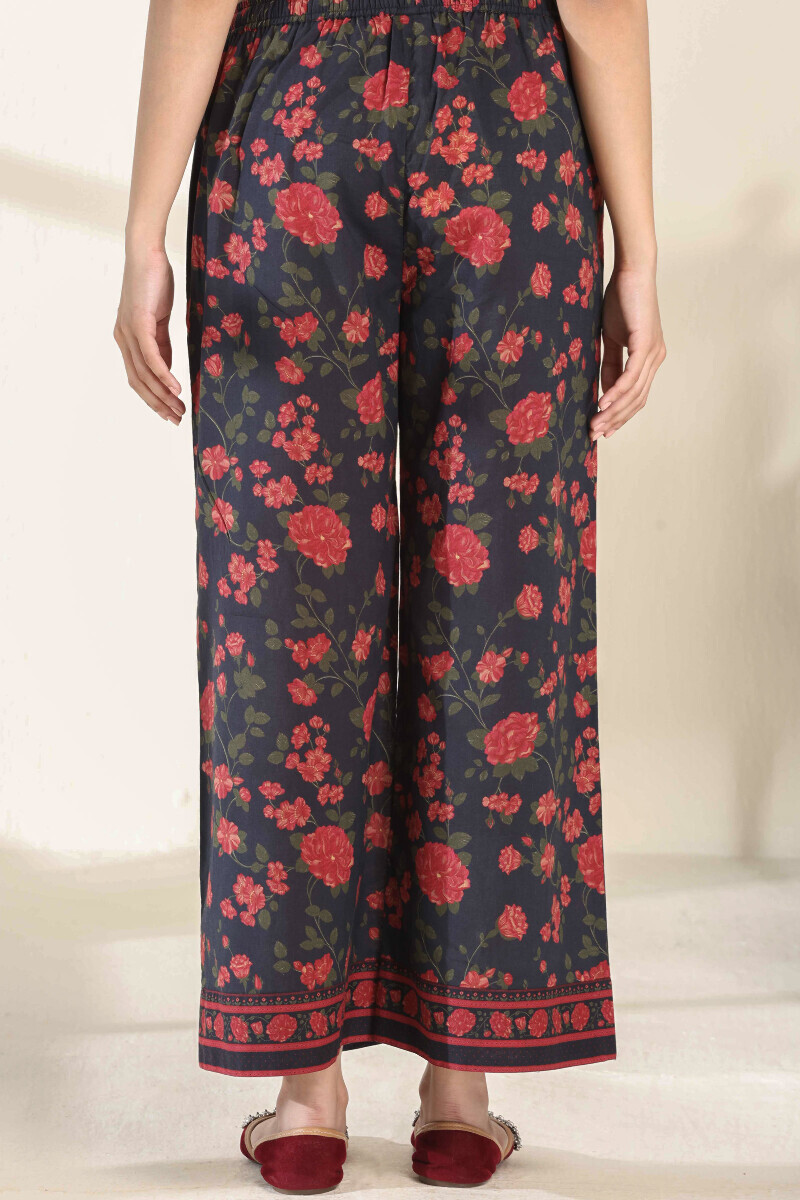 Black Printed Cotton Farsi