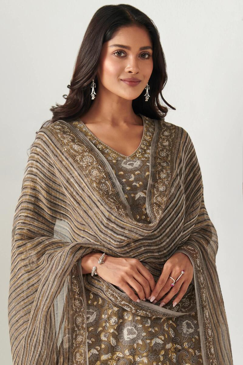 Bagru Block Printed Kota Dupatta