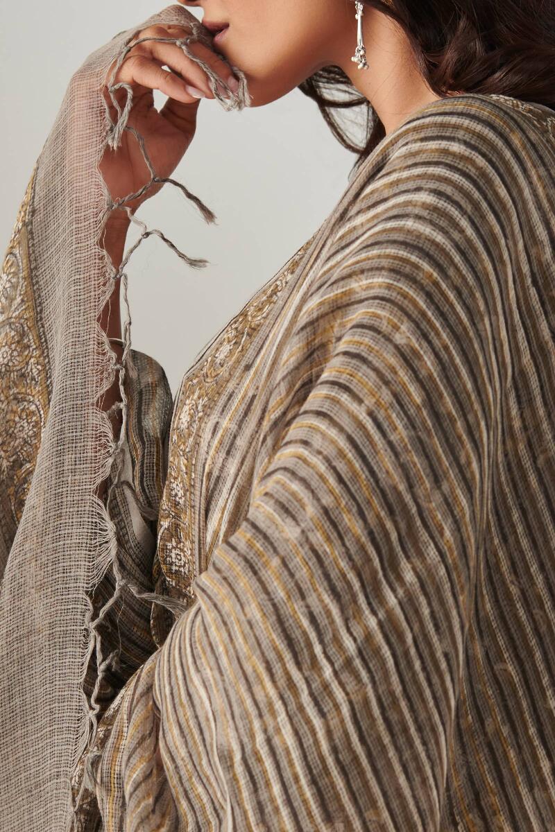 Bagru Block Printed Kota Dupatta