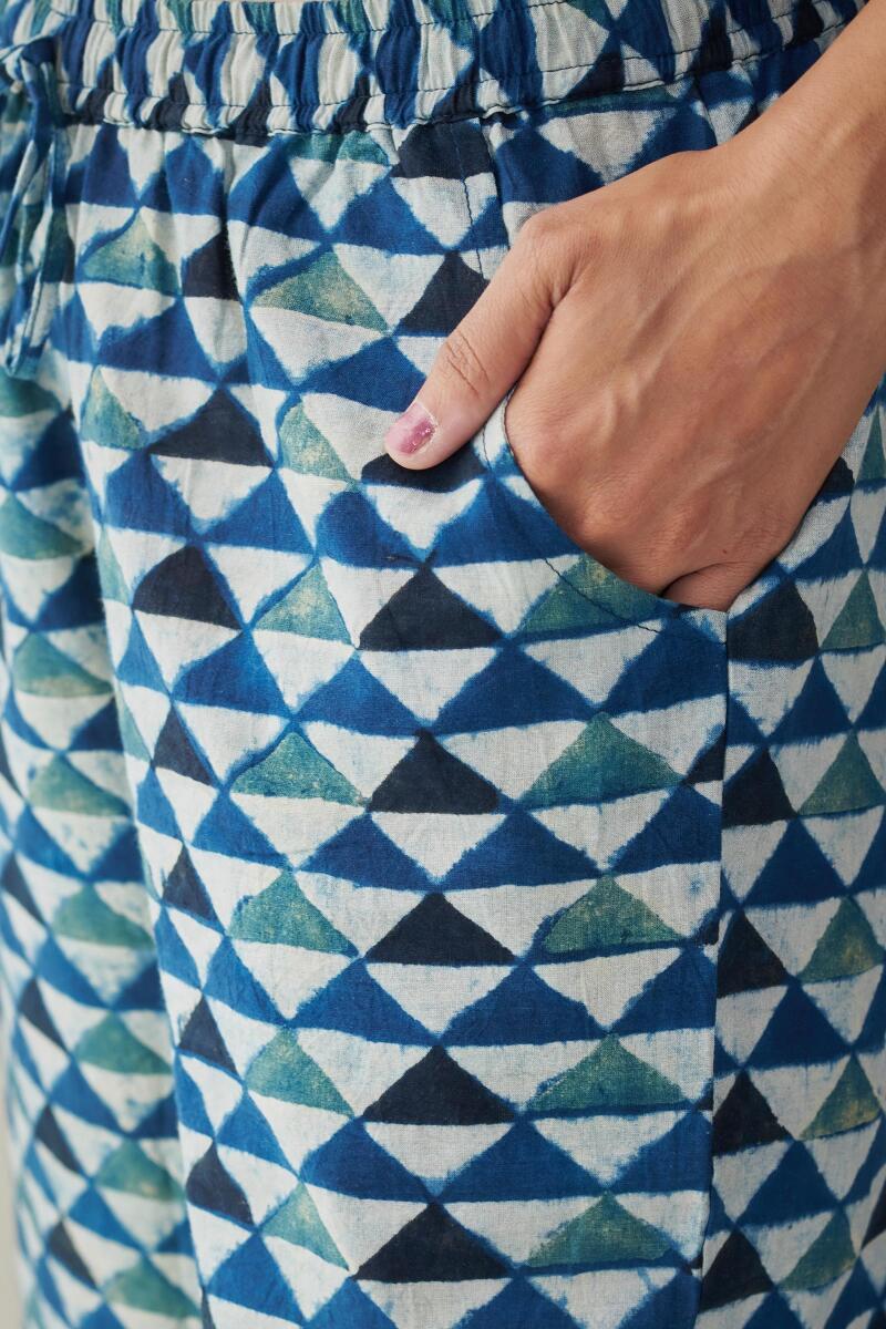 Ajrak Block Printed Cotton Farsi