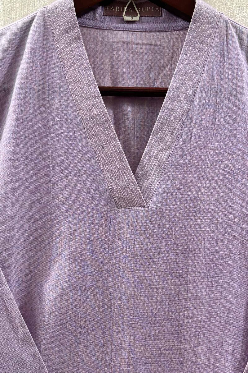 Handcrafted Cotton Straight Kurta