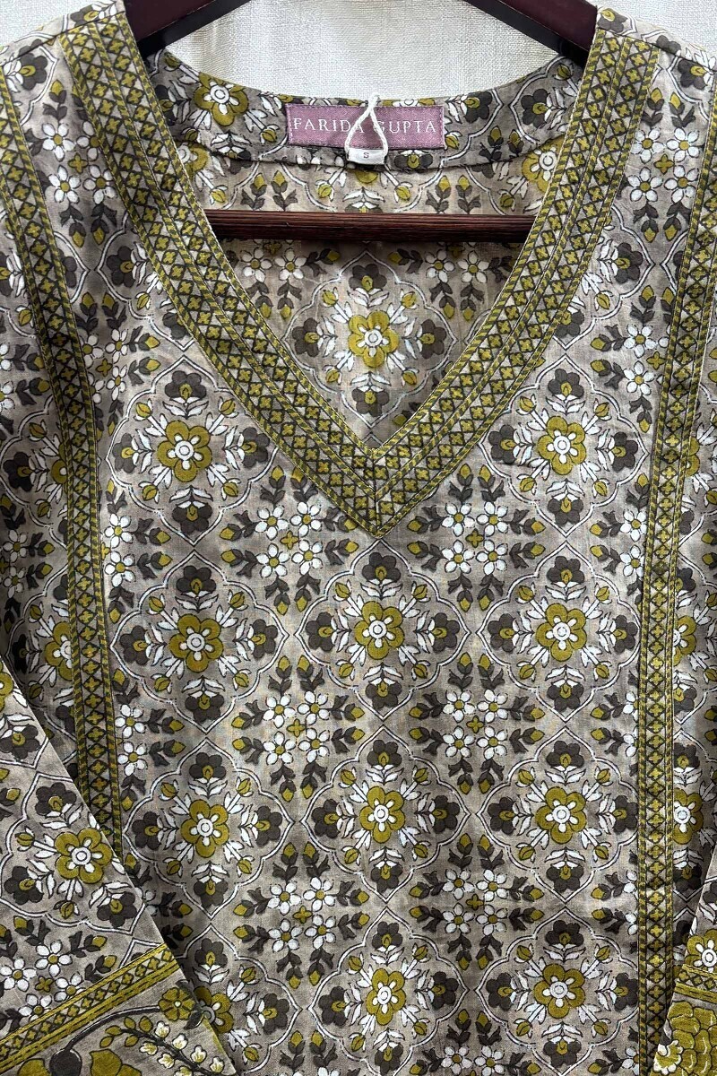 Bagru Hand Printed Cotton Top