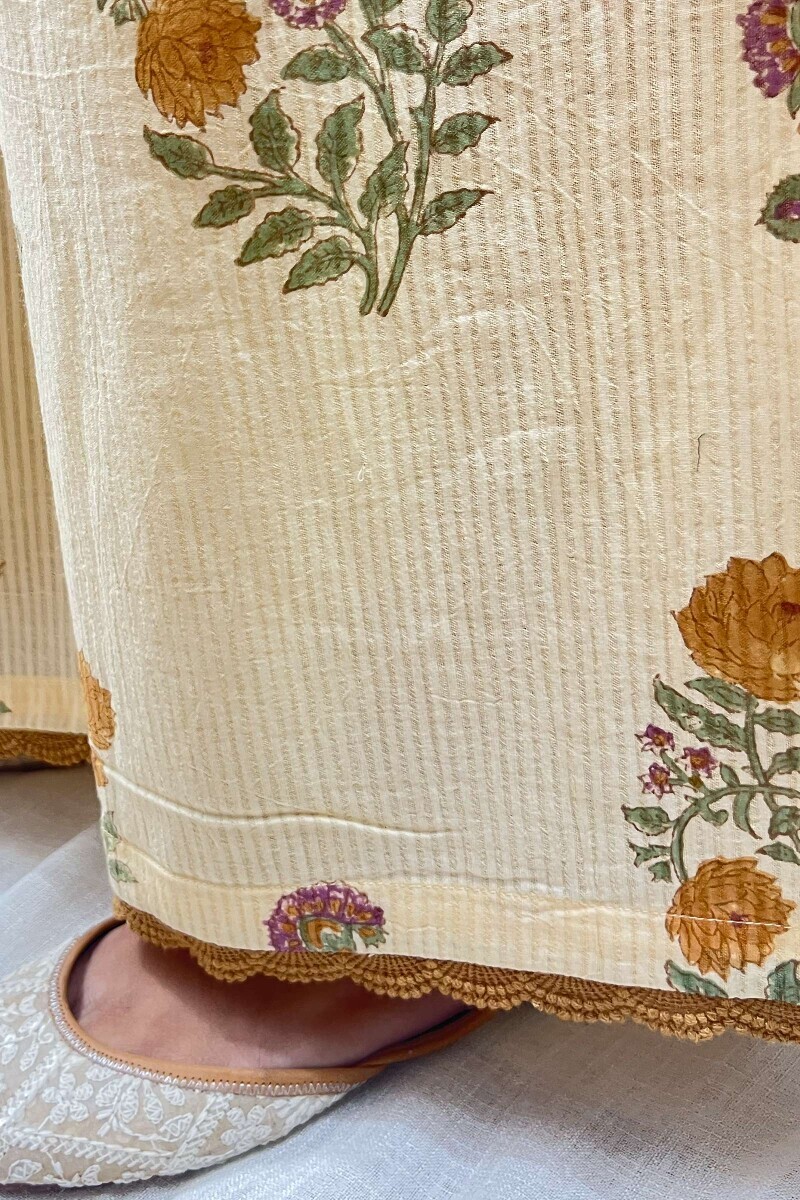 Handcrafted Cotton Palazzo