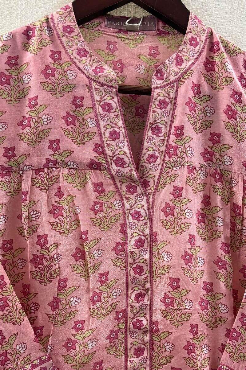 Pink Printed Top