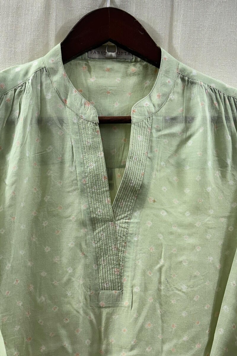 Bandhani Handcrafted Modal Top