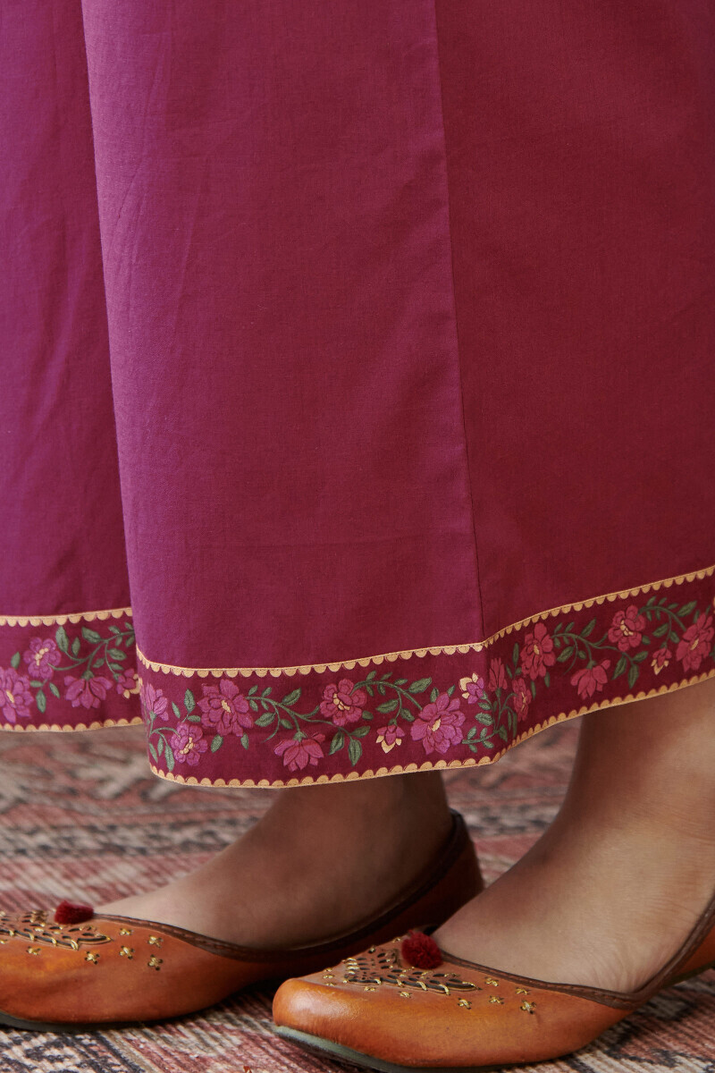 Pink Handcrafted Cotton Farsi