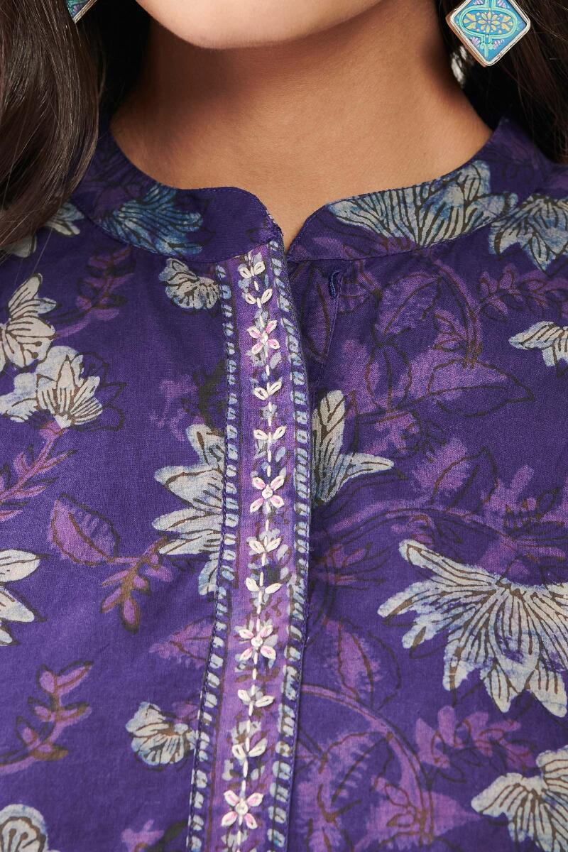 Akola Hand Block Printed Cotton Top