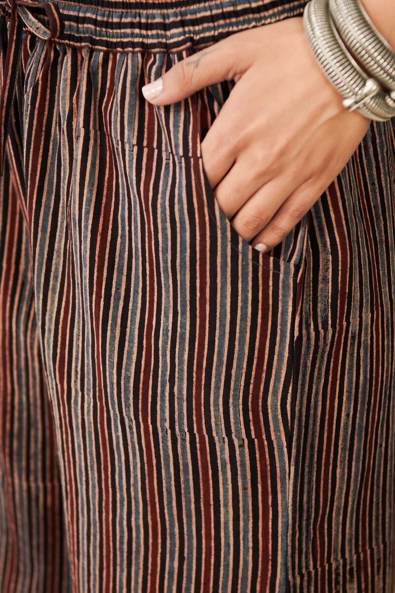 Ajrak Hand Block Printed Cotton Farsi