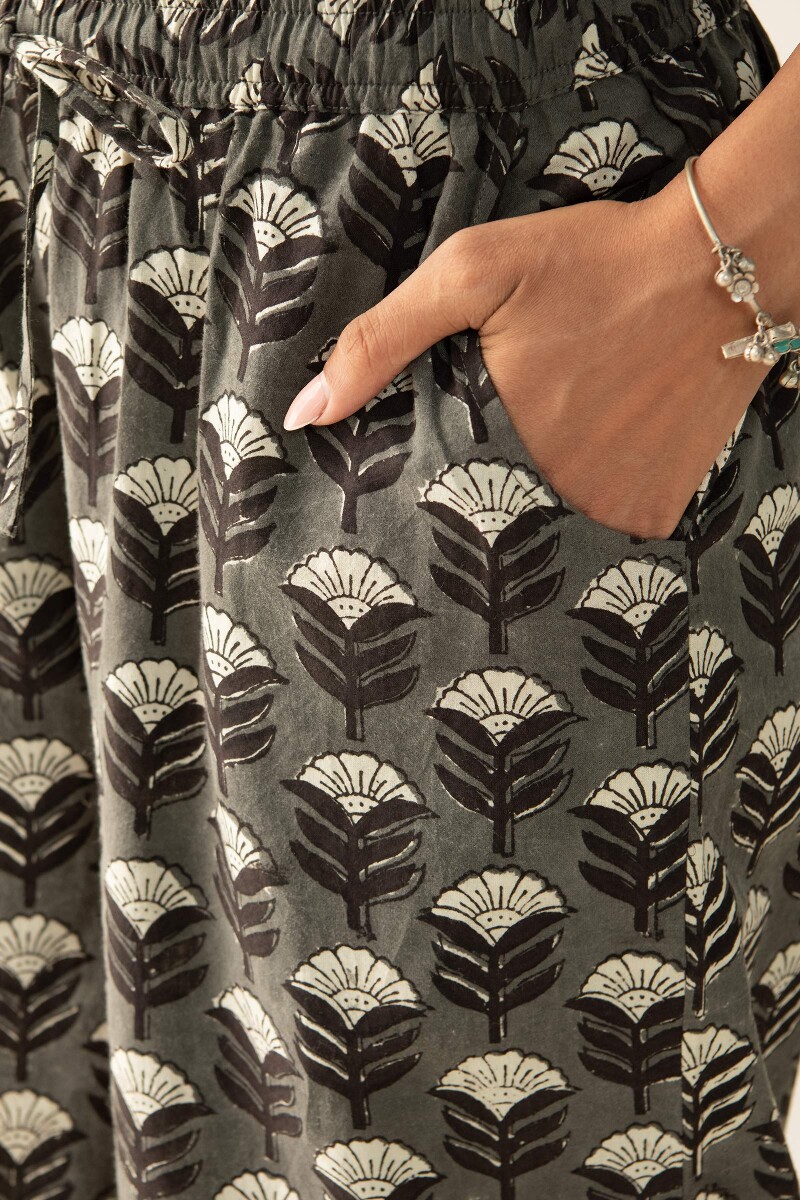 Bagru Hand Block Printed Cotton Palazzo