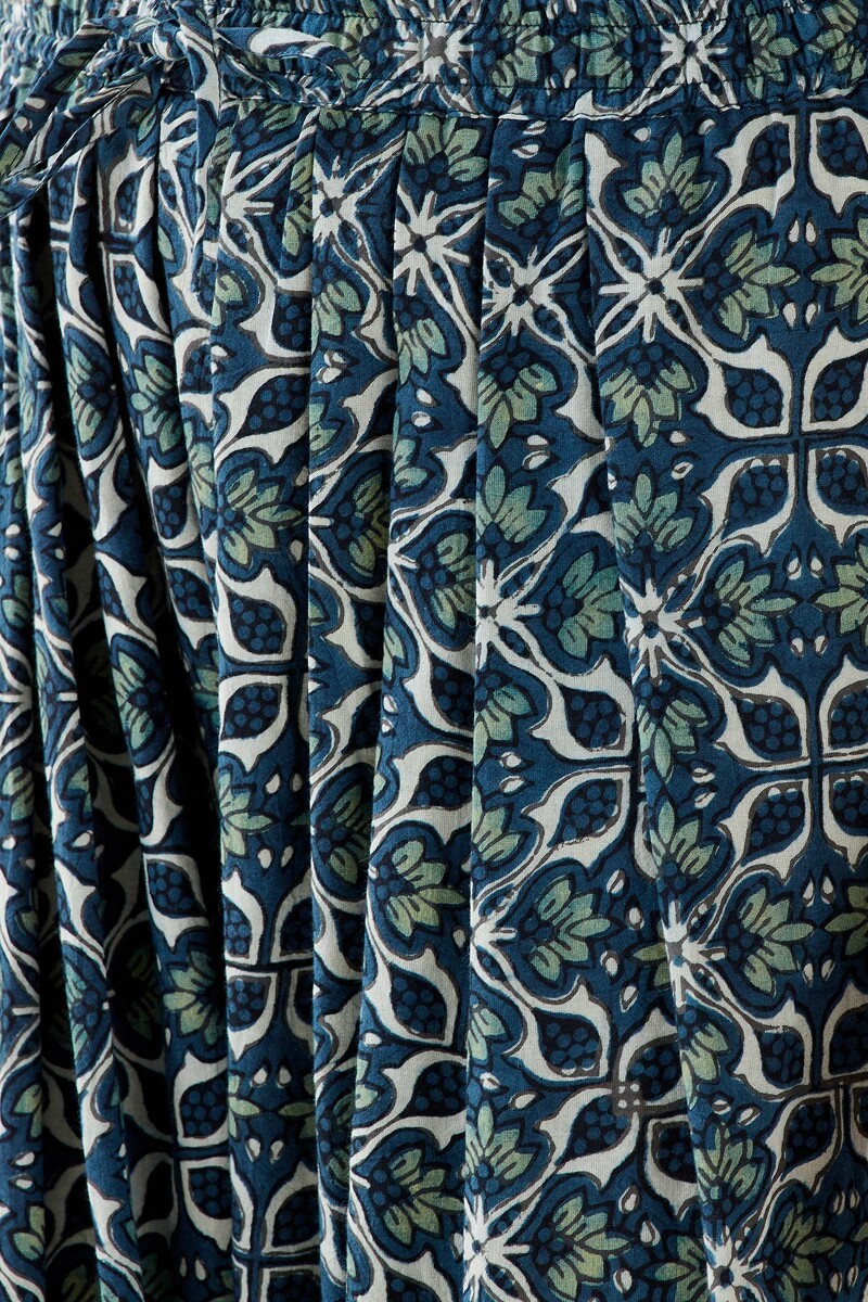 Ajrak Hand Block Printed Cotton Salwar