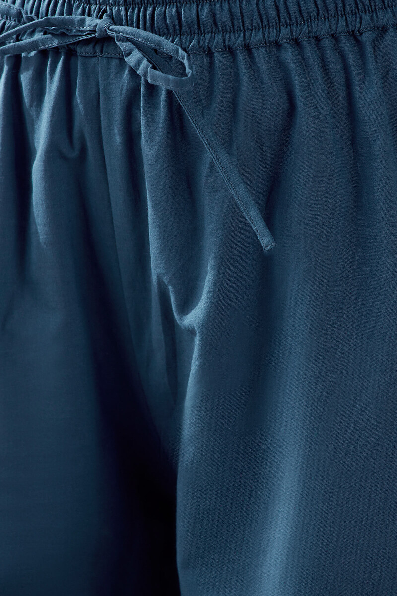 Blue Handcrafted Cotton Farsi