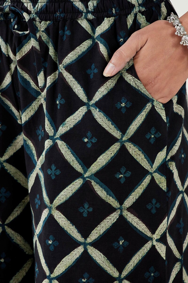 Bagru Hand Block Printed Cotton Farsi