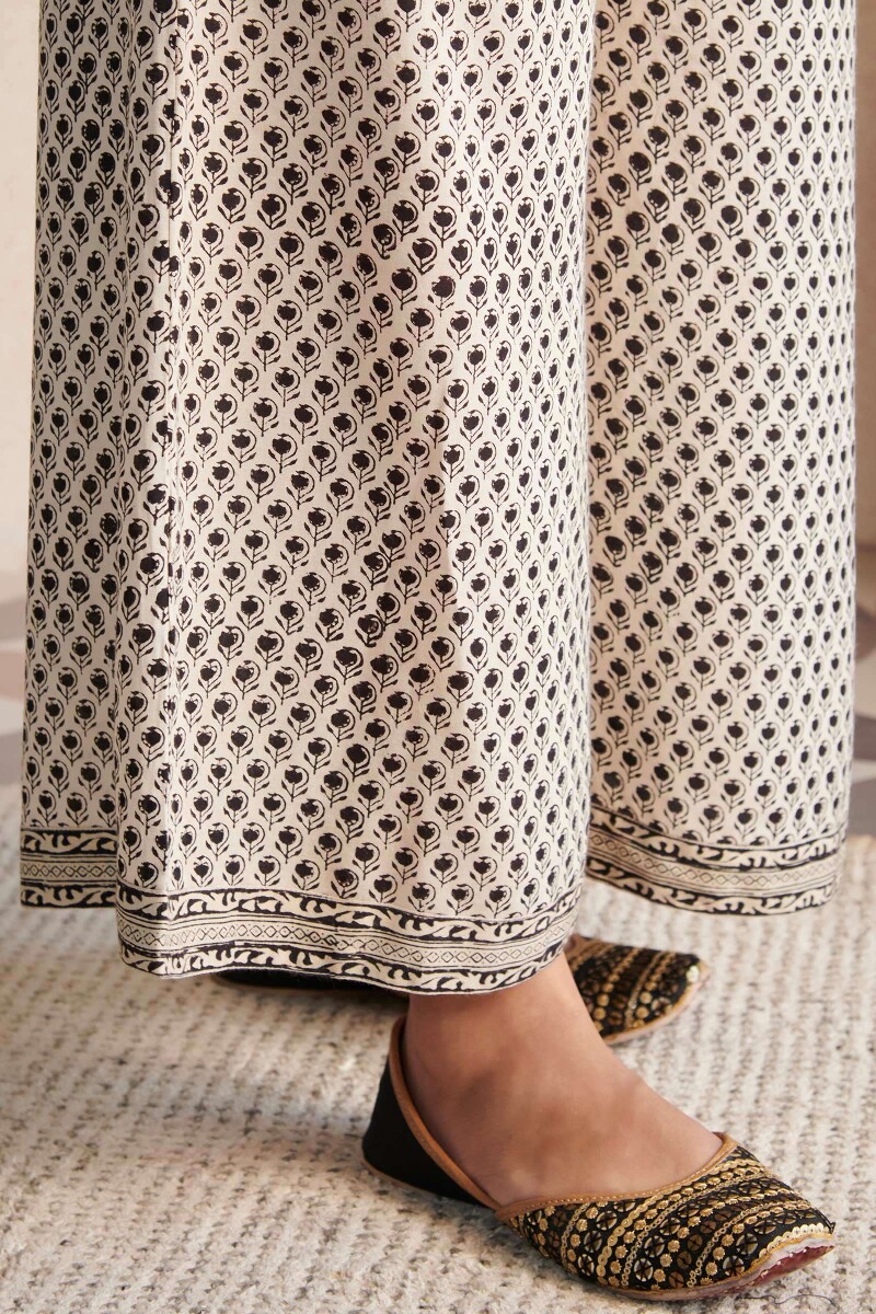 Bagru Hand Block-Printed Modal Palazzo
