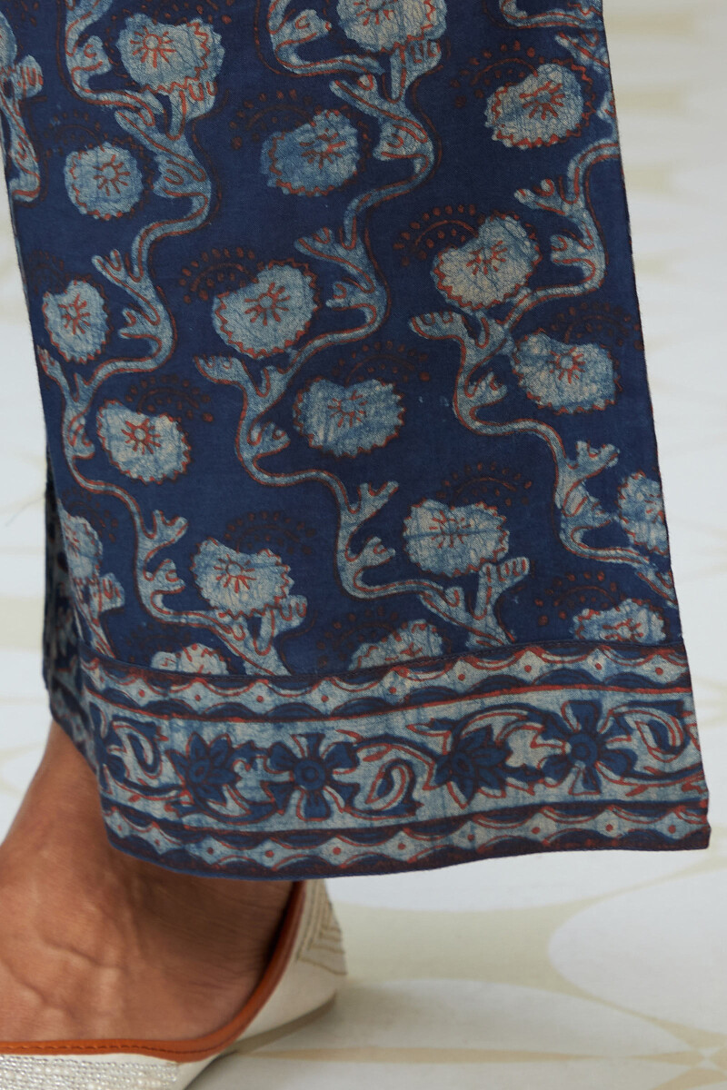 Akola Hand Block-Printed Cotton Farsi