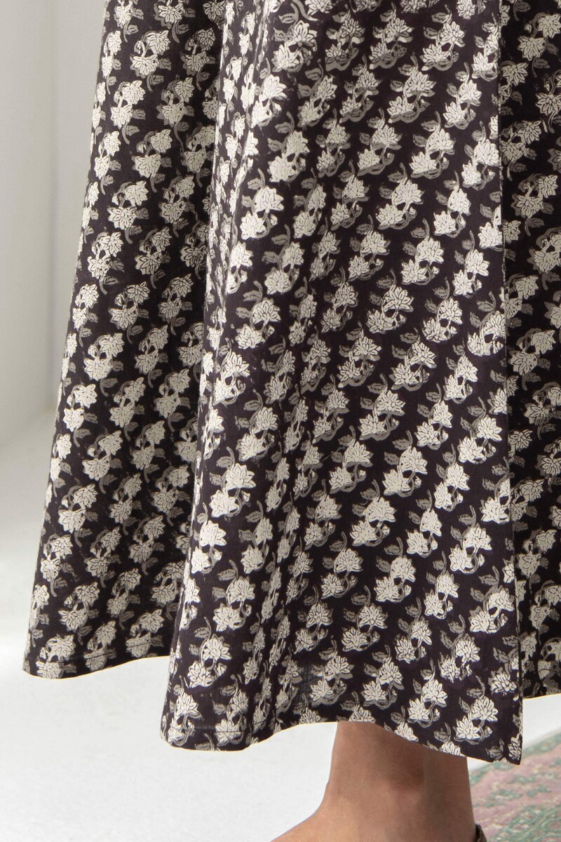 Bagru Hand Block-Printed Cotton Sharara