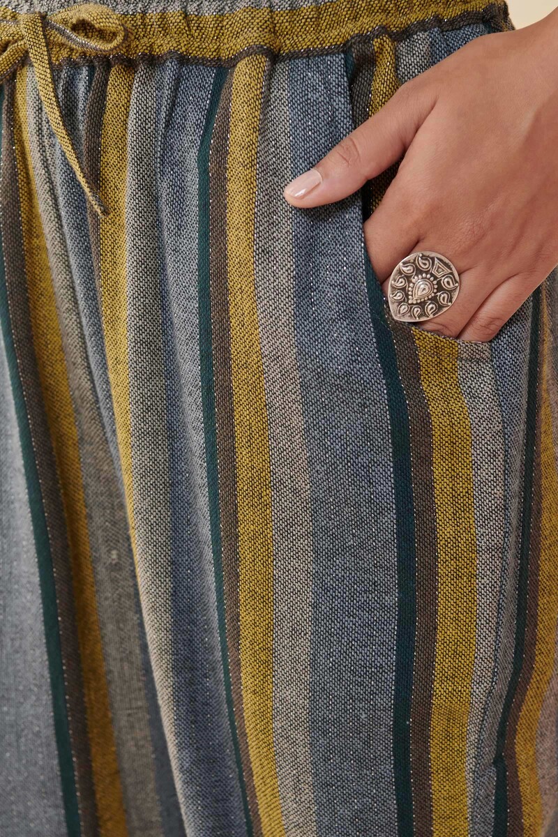Indigo Handcrafted Cotton Pants