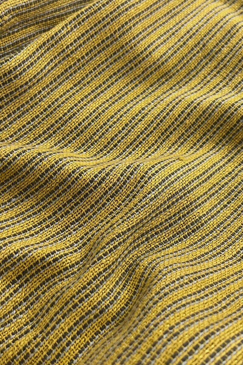 Mustard Handcrafted Cotton Pants