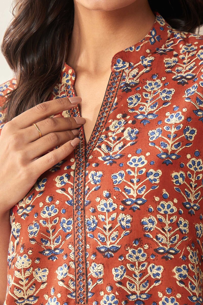 Bagru Hand Block-Printed Cotton Loungewear Set