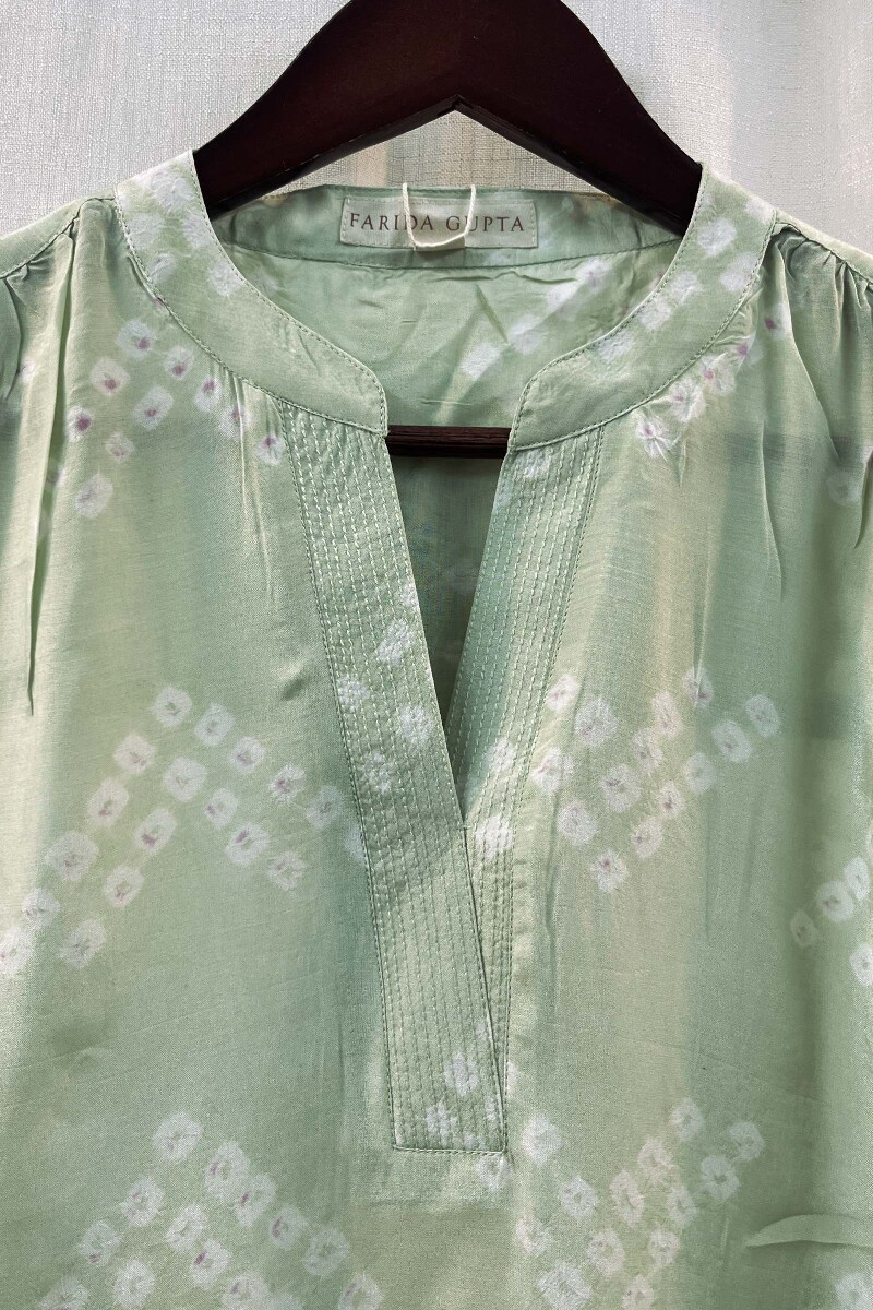 Bandhani Printed Modal Top