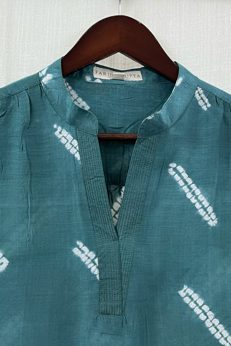 Bandhani Handcrafted Modal Top