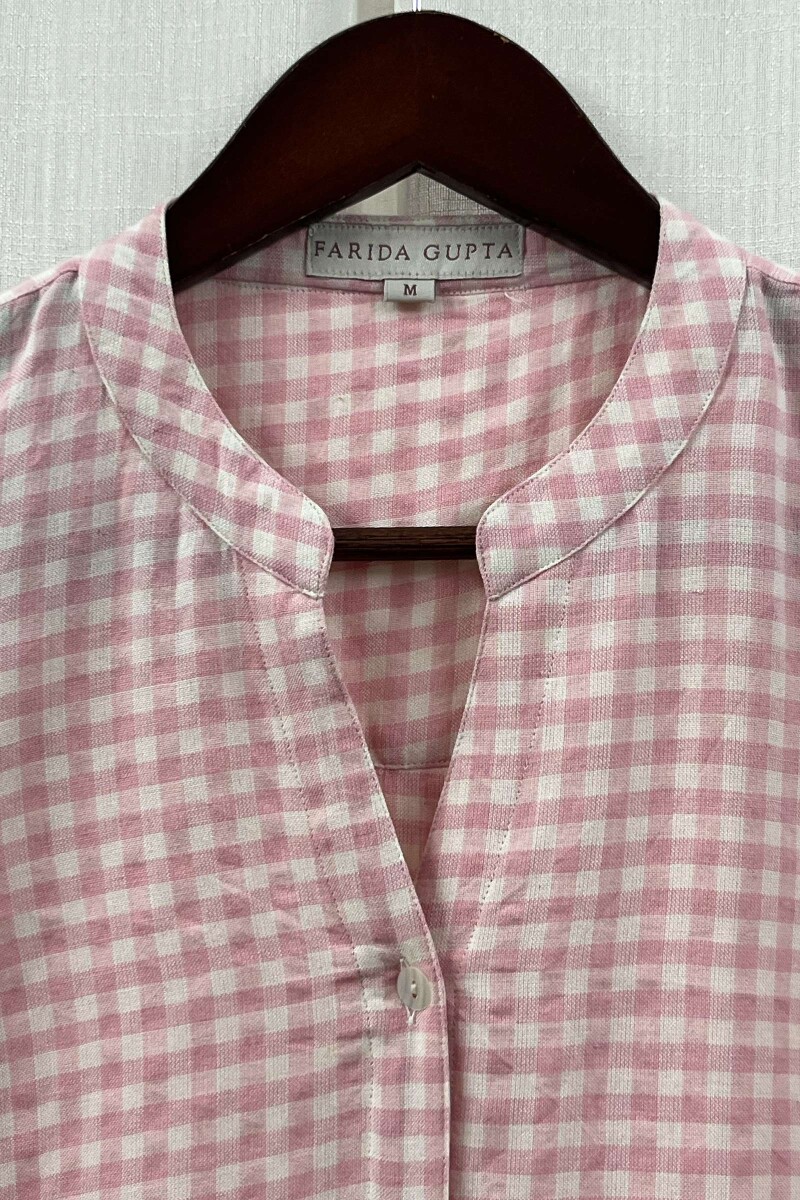 Pink Handcrafted Cotton Top